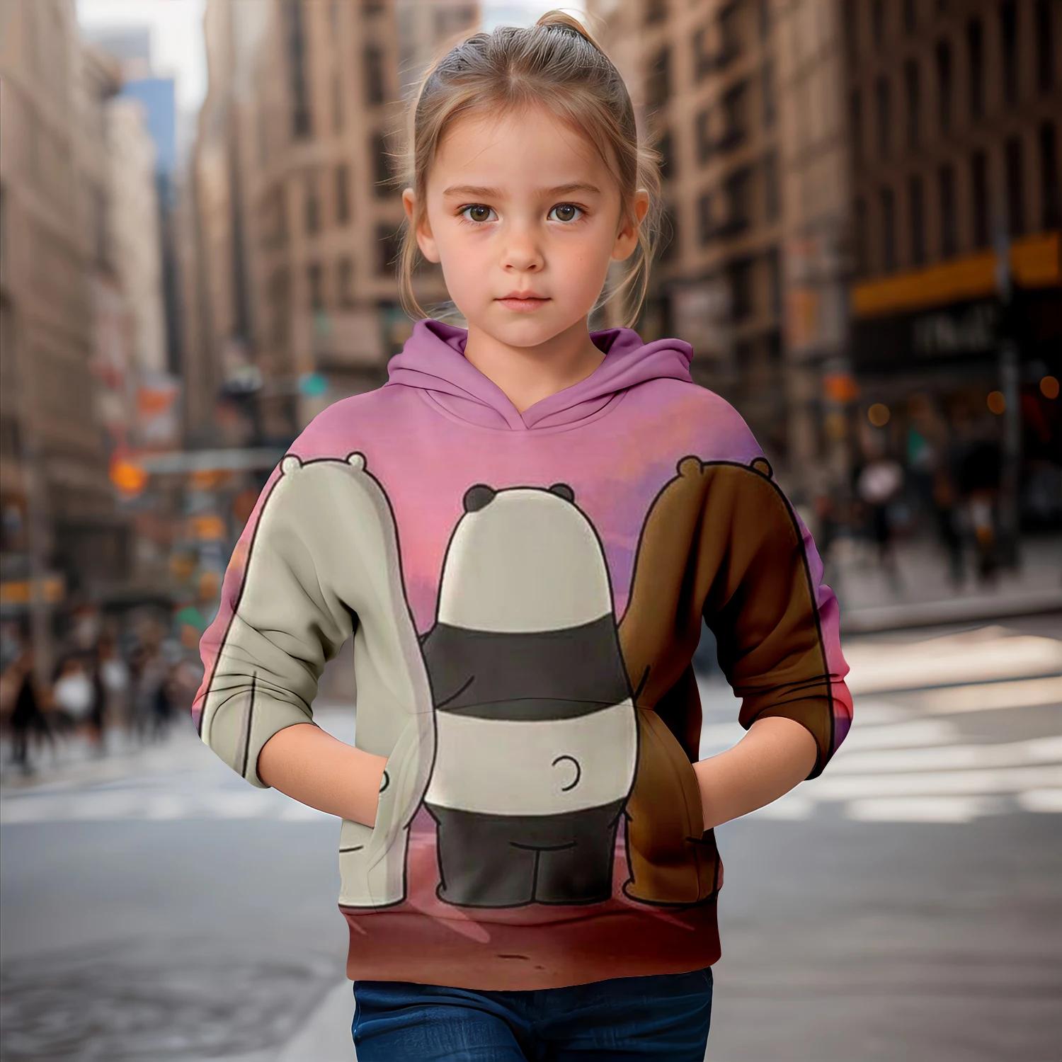 

Модная одежда для девочек, детский бутик для девочек 2024 года, последние модели, топы, детская одежда, осенние толстовки с принтом 3D, милые 160CM