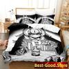 3D Print Pipkin Pippa Anime Bedding Set Boys Girls Twin Queen King Size Duvet Cover Pillowcase Bed Boys Adult Home Textileextile