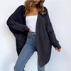 2025 Bestseller Women's Plus Size Knitted Cardigan Coat