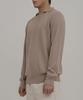 GOLDPERCENT Viscose Soft Cozy Collar Knit (Beige, Men)