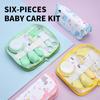 Baby Nail Care Grooming Healthcare Kits Babies Thermometer Nasal Aspirators Cartoon Set Bath Cleaning Comprehensive Tool
