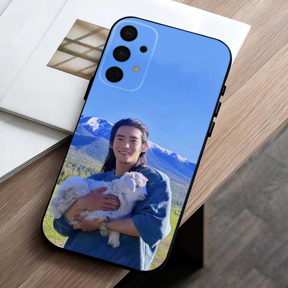 dashing Actor Y-Yu Shi  Phone Case For Samsung Galaxy A73,A72,A71,A70,A53,A52,A51,Soft Silicone Black Cover