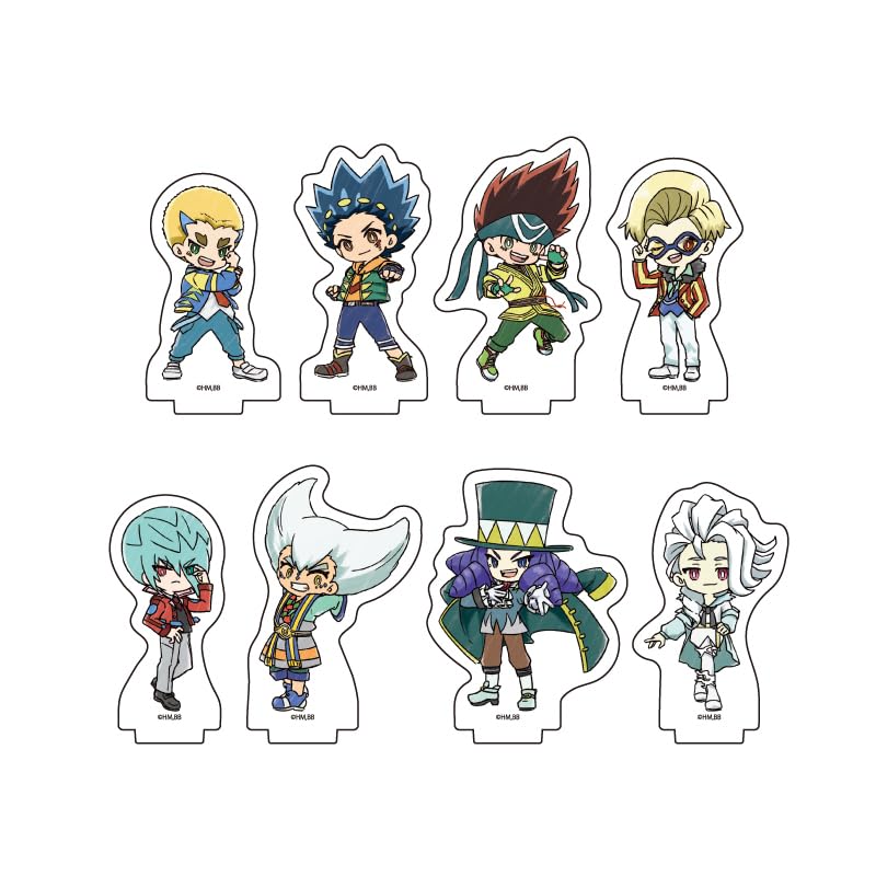 

Beyblade Burst Gachi 05 Art Acrylic Petit Stand Box из 8 штук [Иллюстрация графика]