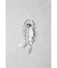 Suecomma Bonnie Fev Ribbon Brooch Large(Silver) Dfaaa25507Svx