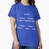 Team Sheet Classic T-Shirt