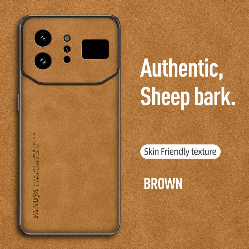 EUCAGR For Infinix Note 60 Ultra Luxury Sheepskin PU Leather Phone Case For Infinix Note 60Ultra Back Cover Silicone Shockproof