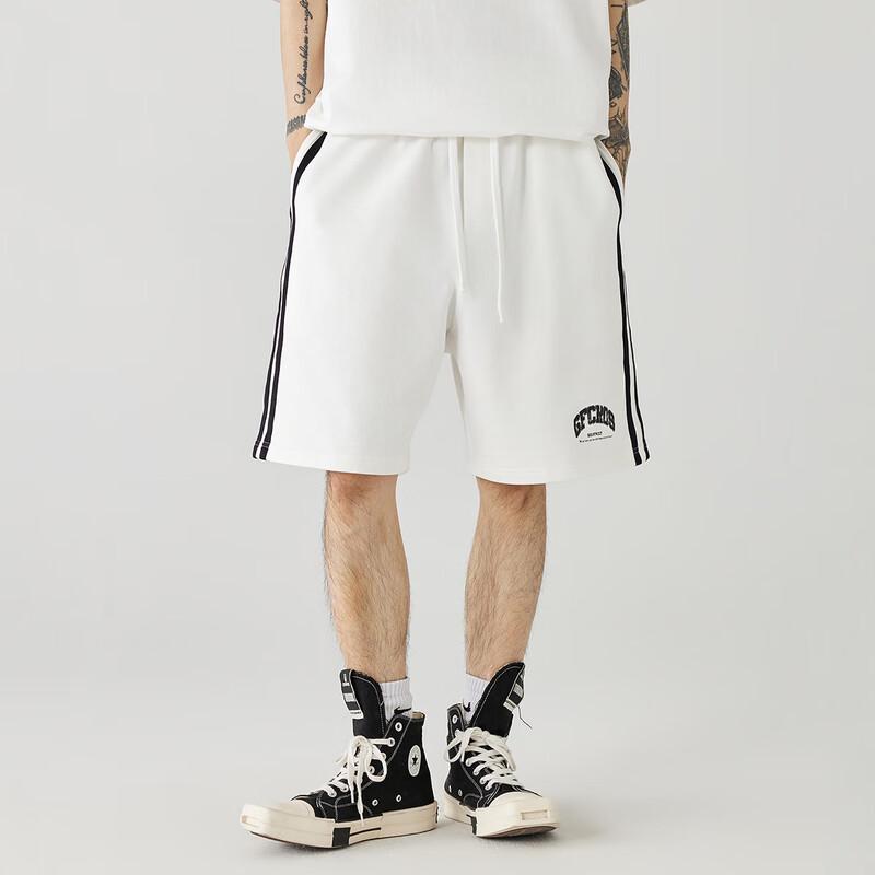 GOLFCROSS Унисекс Повседневные шорты с боковой полосой XL