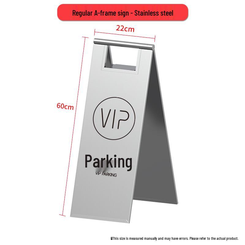 Standard A-frame Signs: Hotel, Commercial, Hospital, Warning, Toilet, Caution Steps, Slippery
