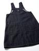 Lee Military Salopette Skirt Size 130 Girls' Overalls, Blue,