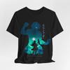 Anime Eren Yeager Tee, Anime Fan Shirt, Silhouette Anime Tee, Everyday Wear,