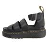 Pristine Dr.Martens Sandals Clarissa 2 Quad Black Leather Women Used