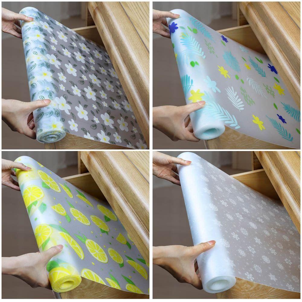 New Waterproof Drawer Liners Reusable Washable Shelf Liner Non-Adhesive Dustproof Cutting Board Paper