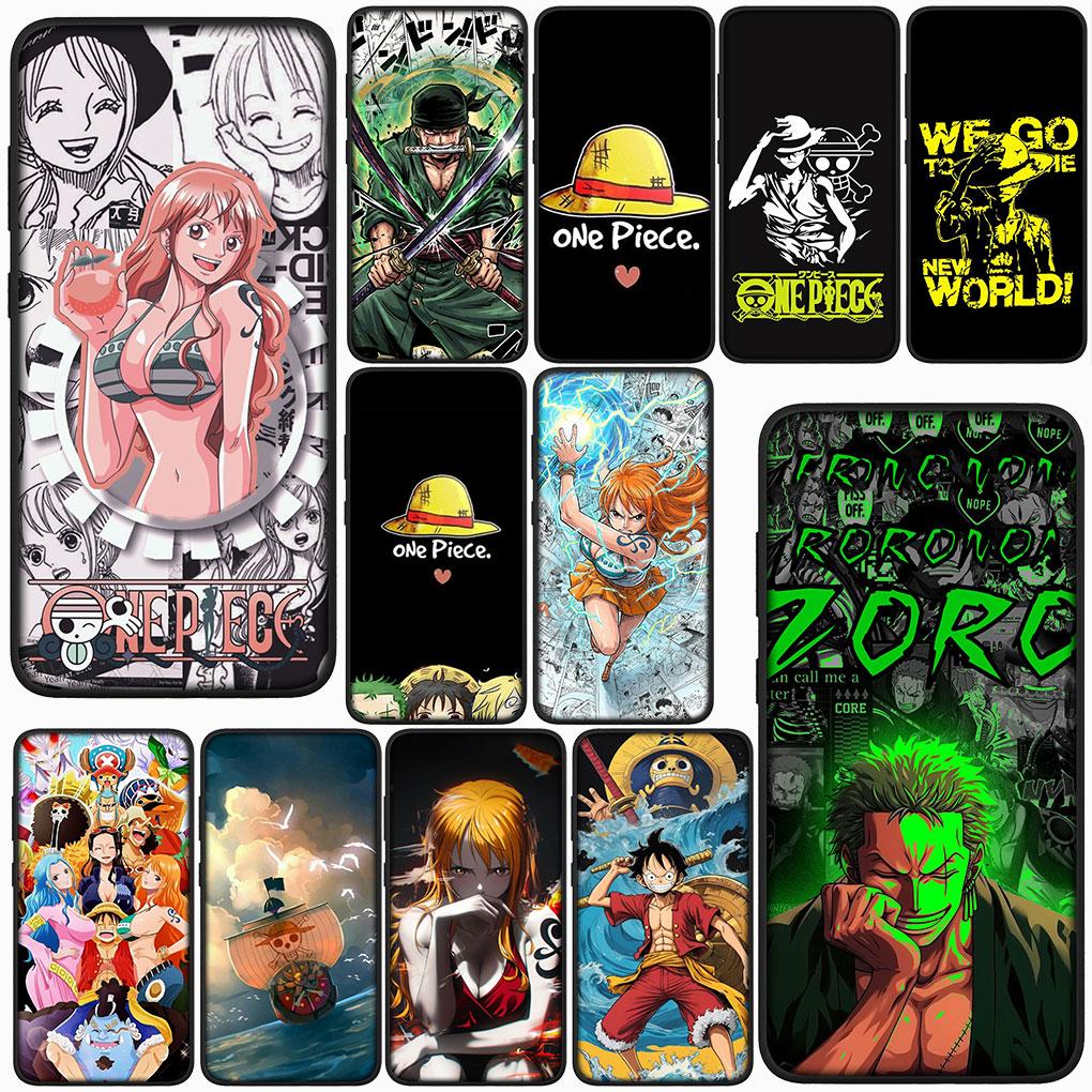 Cover for Xiaomi Redmi Note 13 A3 14 Pro Plus 9T 14C 13C 13X 9C NFC + Pro+ 5G 4G Phone Case Luffy One Pieces Roronoa Zoro Nami