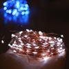 Outdoor Solar LED String Lights - Copper Wire Fairy Lights for Christmas, Garden, Balcony, New Year, and Street Decorations