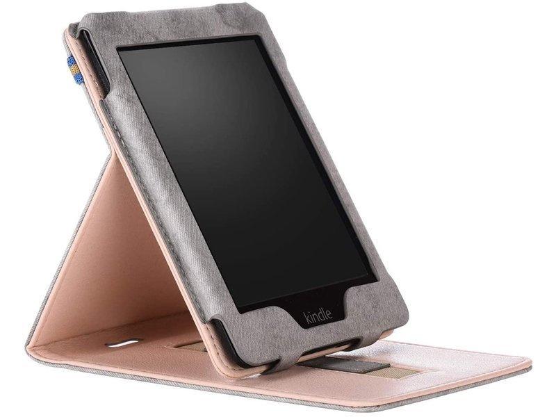 Etui Alogy Slim Leather Do Kindle Paperwhite 4 2018/2019 Szare