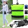 Three Layer Golf Ball Bag Portable Golf Accessory Bag Accessory Carrier Golf Carrier  Traveling