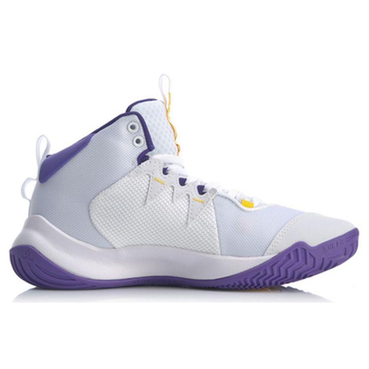 Li-Ning BaoFeng White Purple Men Sneakers ABPQ009-5