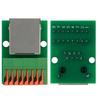 1Pcs  RJ45 Network Port Terminal Block Welding Free Data Adapter Board Female Socket Guide Rail Installation Terminals Connector