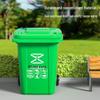 Heavy-Duty 240L Outdoor Waste Bin with Lid