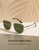 Trendy Women's Polarized Sunglasses 8711: High-End Metal Frame, UV Protection, Perfect for Driving and Style