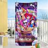 Digital Circus Personalized Text Beach Towel Quick-Dry Soft Microfiber Portable for SwimmingBeachCamping Travel Beach AccessoriesGym