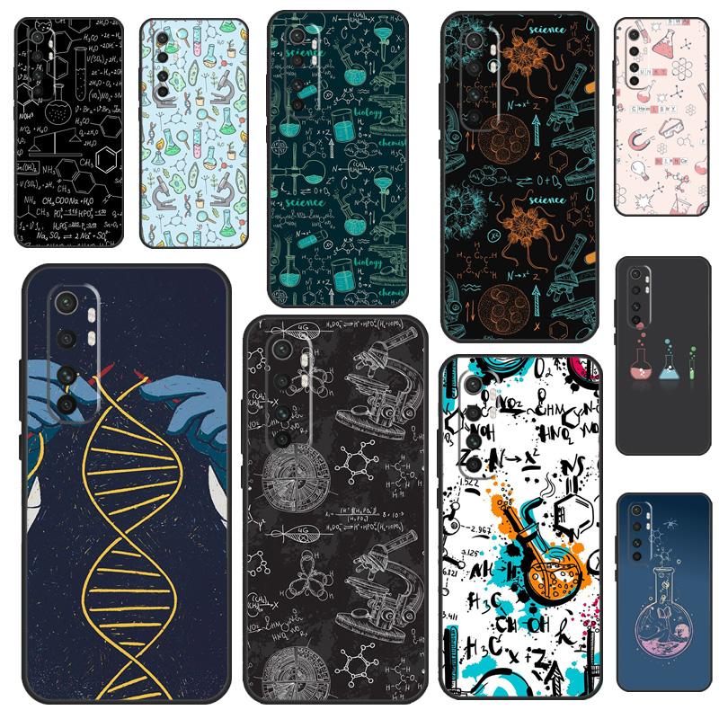 Biologie und Chemie Hülle Für POCO X3 X4 X5 F5 Pro M5s C40 F4 GT F3 Abdeckung Für Xiaomi 12T 11T Pro 12 13 Lite 12X