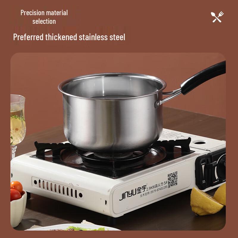 Saint Bede Thickened Stainless Steel Saucepan 20cm