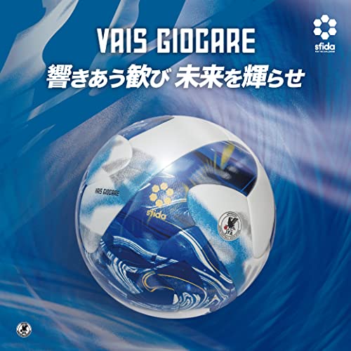 [JFA Certified Soccer Ball, Size 5] VAIS GIOCARE SB-23VG02 Blue