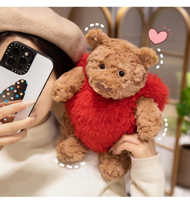 Barcelona Fruit Bear Plush Toy - Teddy Bear Doll for Children, Perfect Comfort Gift or Hugging Companion for Girls.