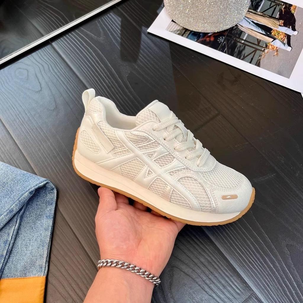 2025 spring Forrest Gump training shoes women's new sports and leisure shoes popular versatile soft-soled breathable waffles