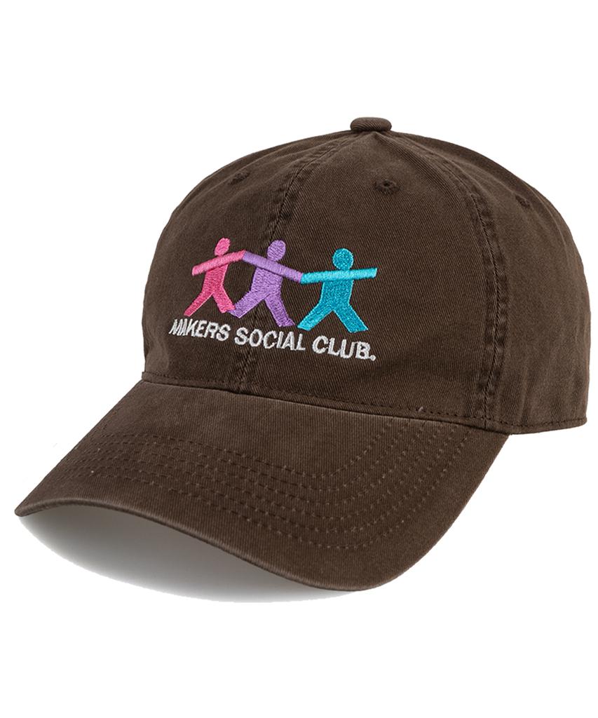 Wig Makers Social Club Cation Ball Cap - Brown