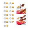 Professional Cookie & Decoration Maker with 21 Nozzles, DUKA