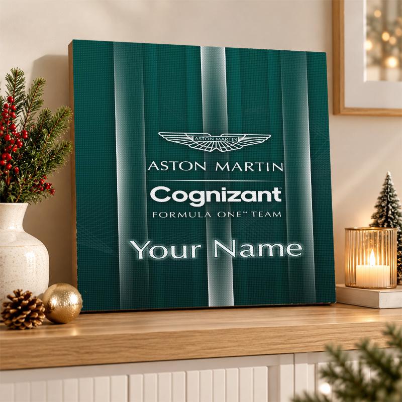 Aston Martin Custom Name Text 5D Diamond Painting Kit DIY Full Drill Diamond Art Decoration