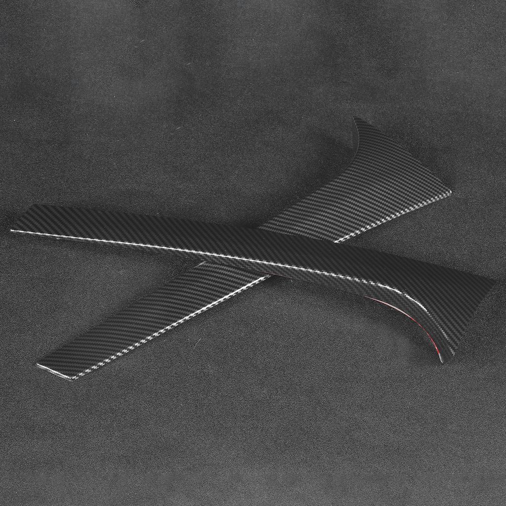 2pcs Rr Window Side Spoilers Wing Canards Trim Replacement for   20162021