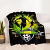 1 Stück Fußball-Decke Bequem Weich Leicht Alle Jahreszeiten Mehrzweck-Decke Reisen Camping Picknicks Sofa Büro Bett Wohnzimmer Geschenk Freunde