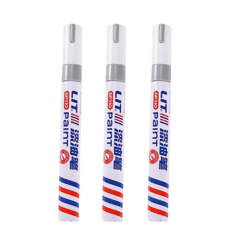1/8/12Pcs Colored Permanent Paint Pen Colorful Tire White Markers Rubber Car Tyre Tread Markers Pens Waterproof for Metal Rocks
