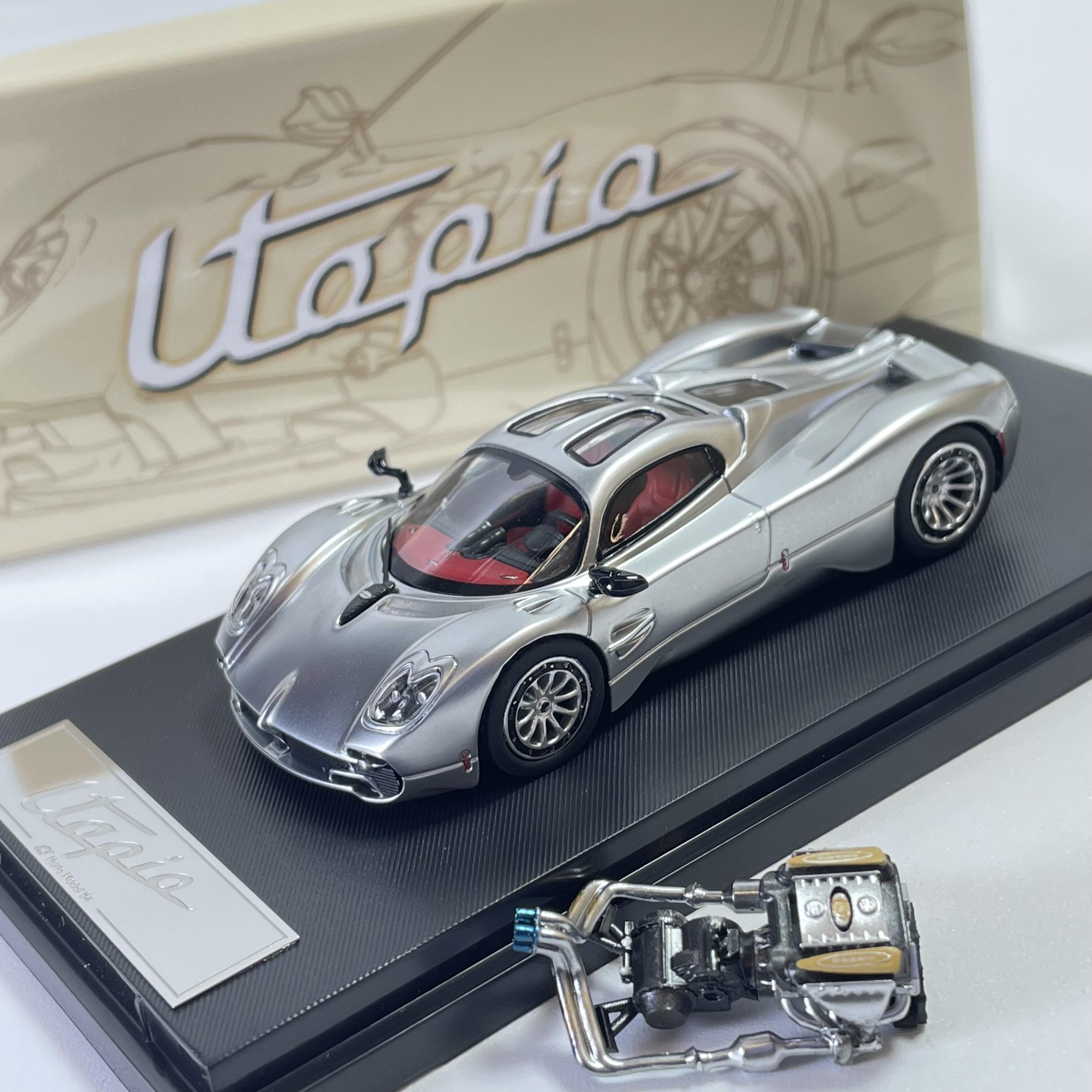 Hone Model 1:64 Pagani Utopia Legering Auto Diecasts & Speelgoed Voertuigen Miniatuur Schaal Model Auto Voor Kinderen