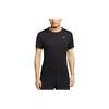 Nike Solid Color Quick-Dry Men's T-Shirt Black
