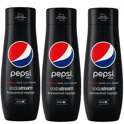 Set mit 3 SodaStream Konzentraten 3x Pepsi MAX