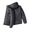 Men Cotton Coat Hooded Cotton Coat Men's Winter Cotton Coat with Hood Pockets Lightweight Cold Weather Outerwear for Men Long
