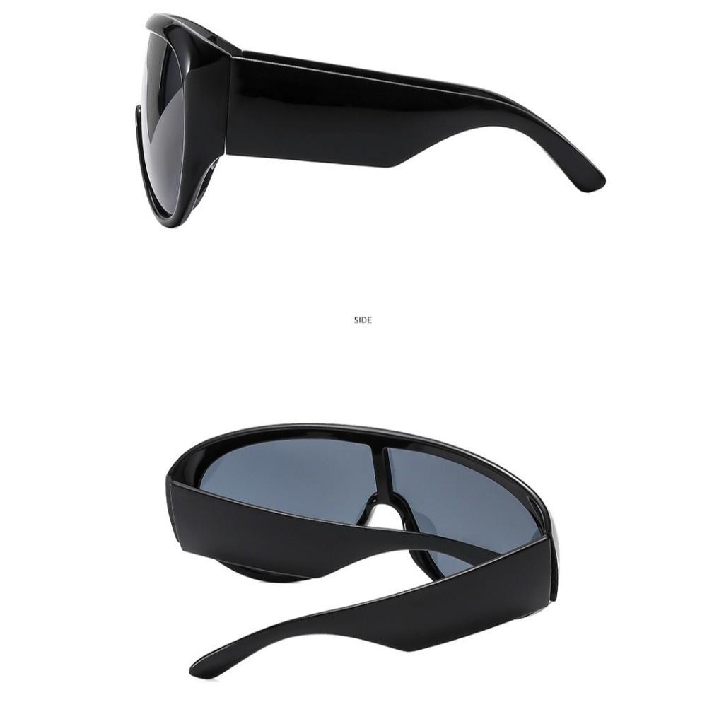 UV400 Protection Square Sunglasses Tea Color Driving Shades Big Frame Sunglasses  Sports Activities