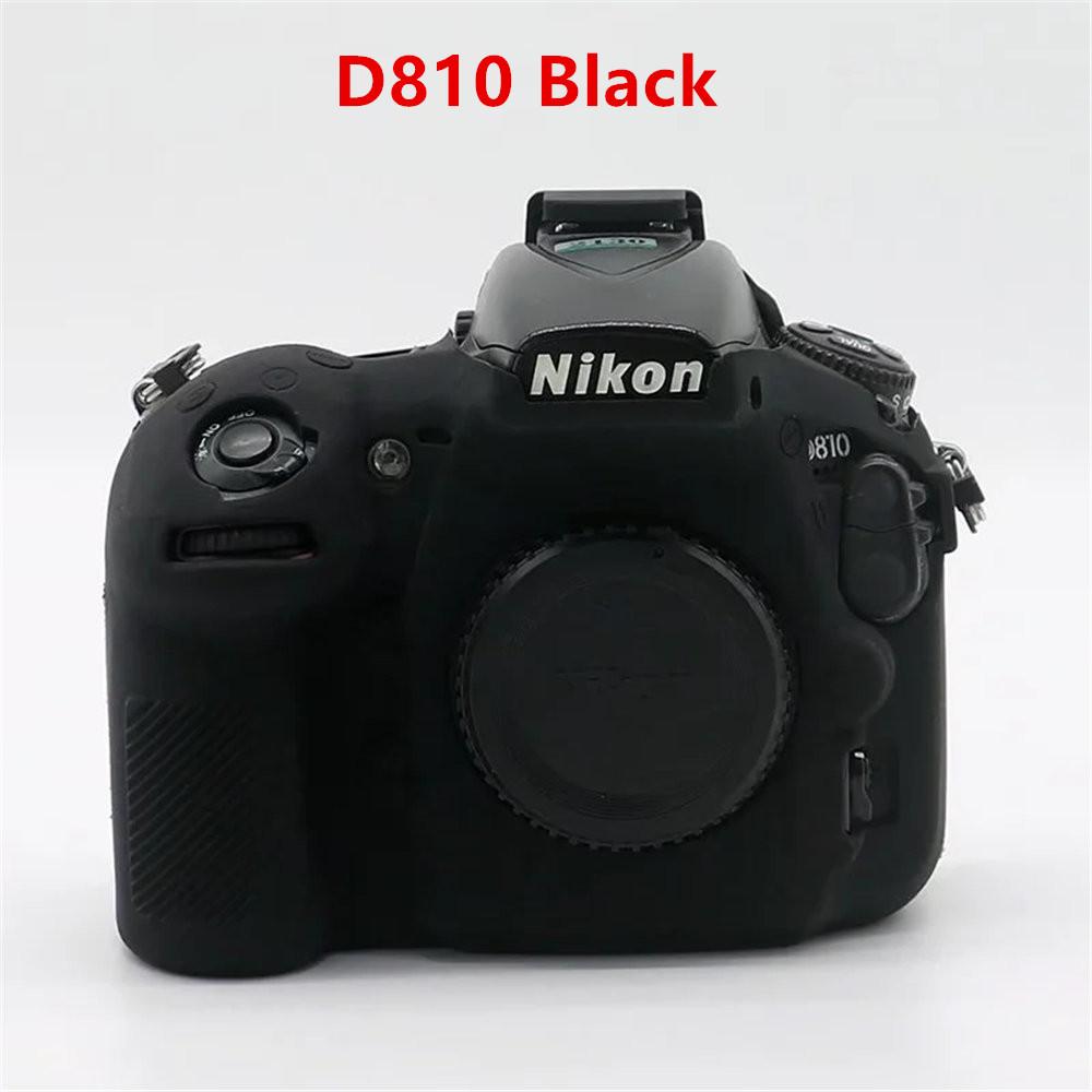 Soft Silicone Armor Camera Bag Case For Nikon D750 D780 D810 D850 D3200 D3300 D3400 D3500 D5100 D5200 DSLR Cover Body Skin