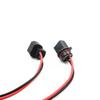 2x Car 5202/H16/2504/PSX24W Female Socket Connector Adapter To P13W Male Socket Adapters Holders Harness Connector