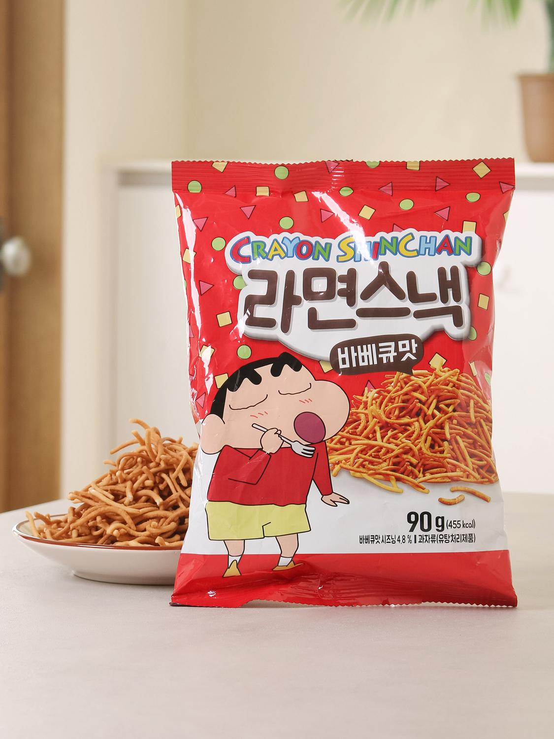 Crayon Shin-chan Ramen Snack BBQ Flavor 90g 1ea