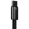 Kabel Usb Do Usb-C Baseus Tungsten Gold, 100W, 2M (Czarny)