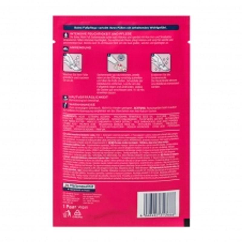 1 Pair of Balea Hibiscus & Aloe Vera Foot Socks Masks