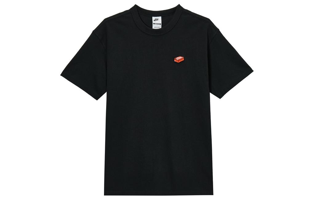 Nike T Shirts Men's Black Crew Neck Moderate IH9271-010