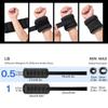 1Pair Adjustable Ankle & Wrist Weights - Neoprene Leg & Arm Weights For Women,Men,Kids - Strength Training For Running,Yoga, Gym