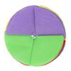 Rainbow Multicolor Snuffle Ball Plush Fleece Pet Puzzle Ball Enrichment Ball  Energy Consuming