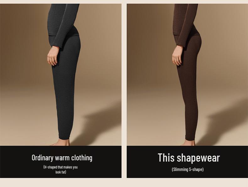 Herbal Slimming & Warm Women's Underwear Set - Autumn/Winter 2025, Cold-Proof Base Layer